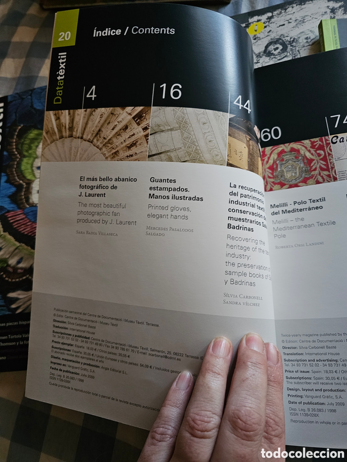 Libros de segunda mano: Datatextil n&uacute;mero 20 - Foto 2
