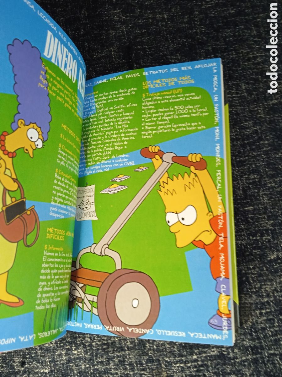 Libros de segunda mano: GU&Iacute;A PARA LA VIDA , BART SIMPSON /PROR: GROENING - edita : EDICIONES B 1995 - Foto 3
