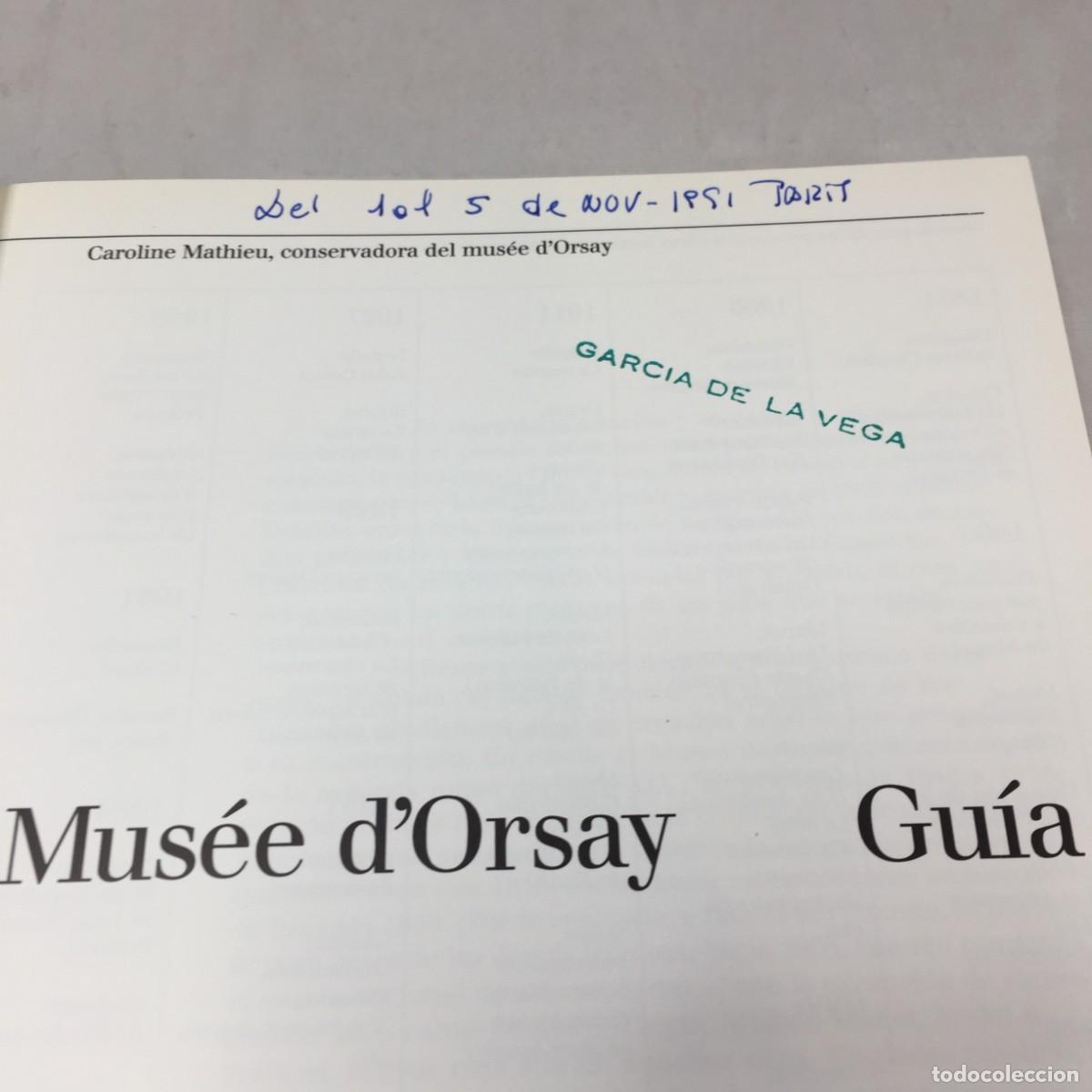Libros de segunda mano: Mus&eacute;e dOrsay Gu&iacute;a. Caroline Mathieu. En espa&ntilde;ol. 1988. Buen estado - Foto 5