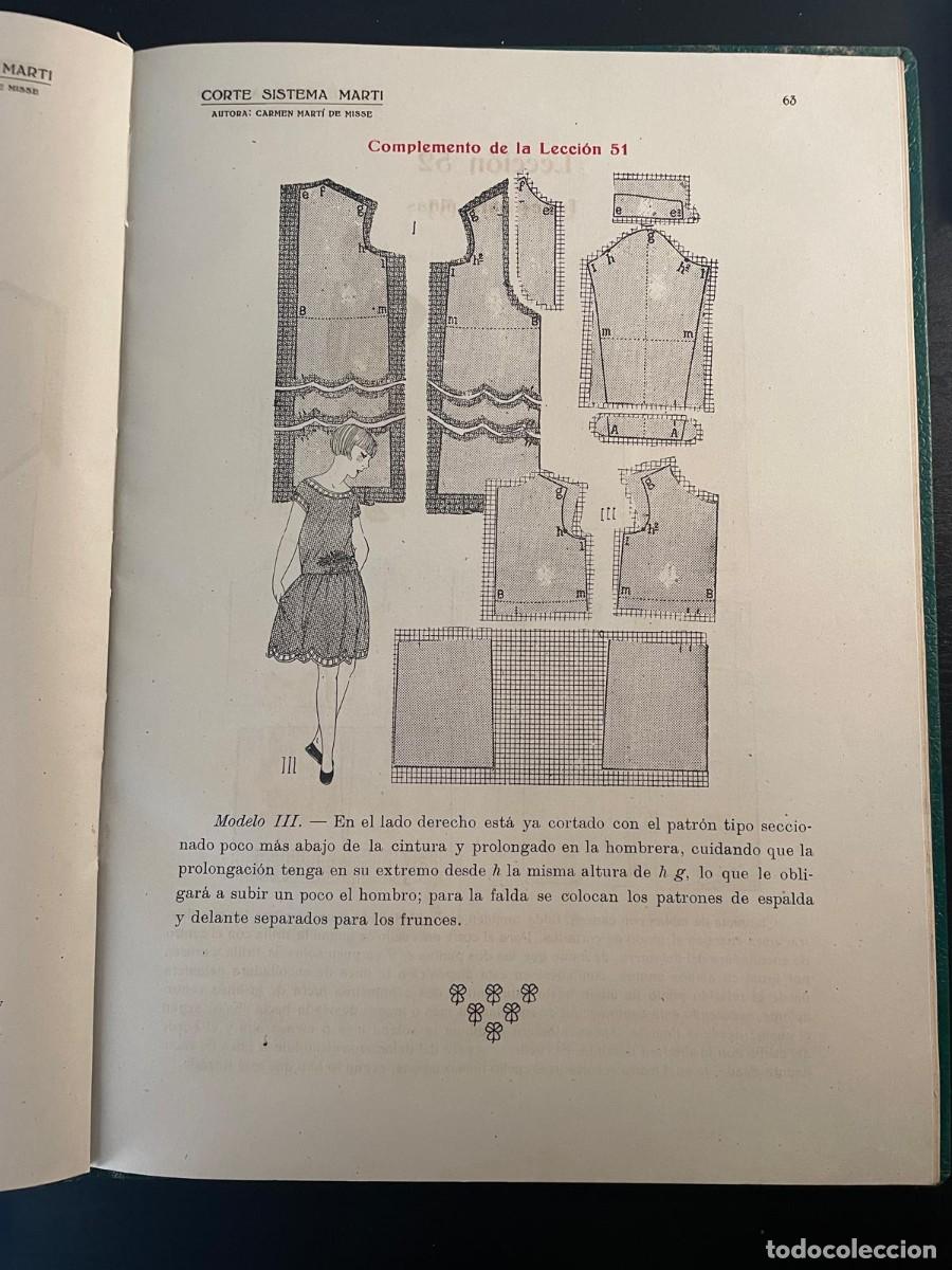 Libros de segunda mano: Corte Sistema Mart&iacute;, Lencer&iacute;a. A&ntilde;o 1948. - Foto 3