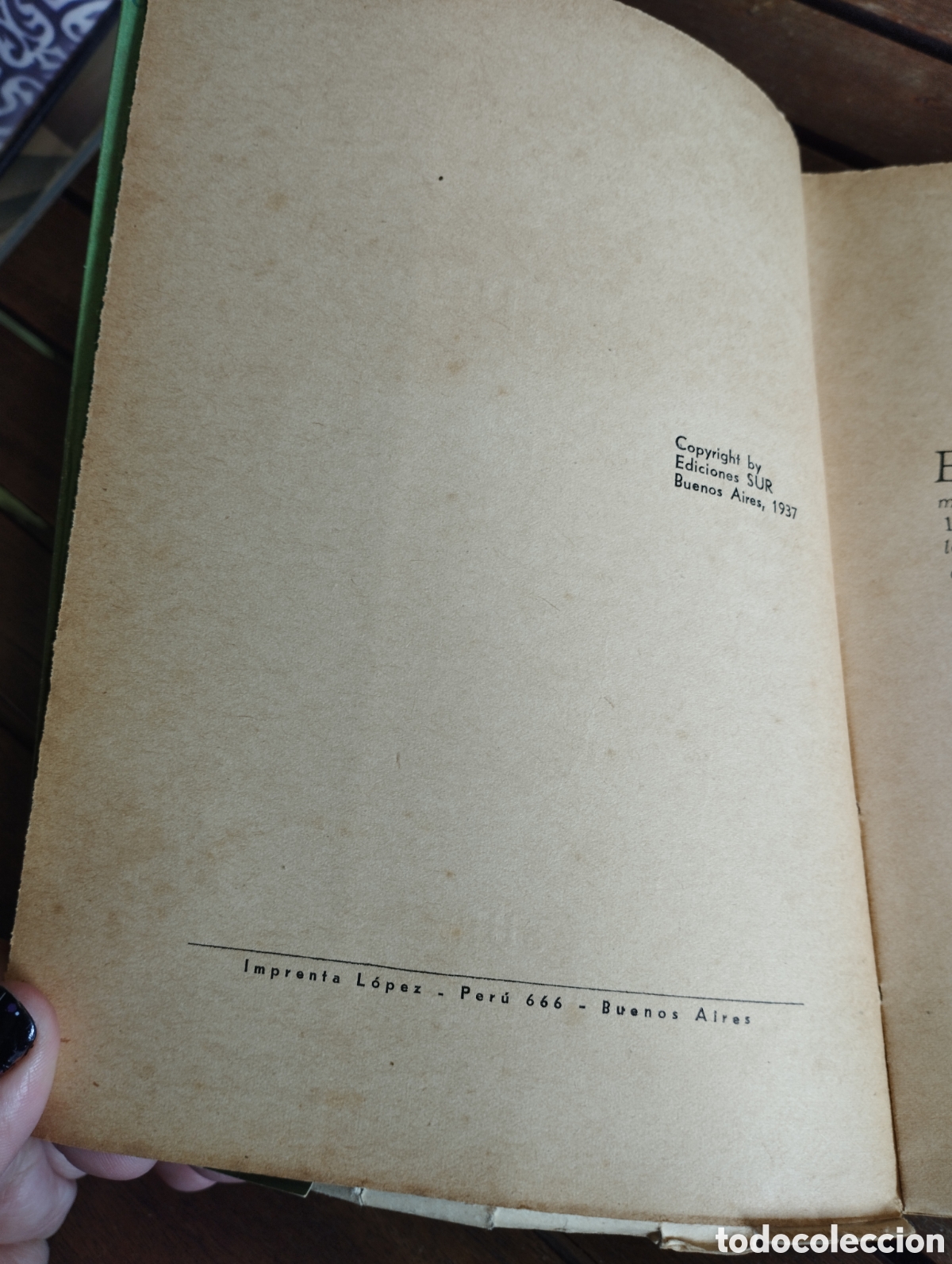 Libros de segunda mano: LAS VISPERAS DE ESPA&Ntilde;A. ALFONSO REYES EDICIONES SUR 1937 HISTORIA - Foto 5