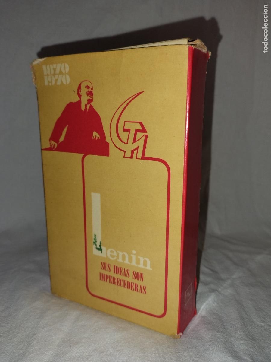 Libros de segunda mano: LENIN &bull; SUS IDEAS SON IMPERECEDERAS - CONJUNTO DE OBRAS - RARA EDICION.