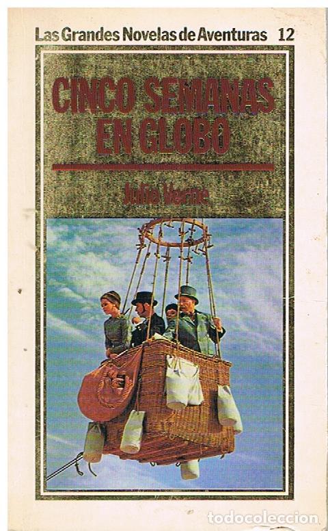 Libros de segunda mano: Cinco Semanas En Globo - Julio Verne - Foto 1