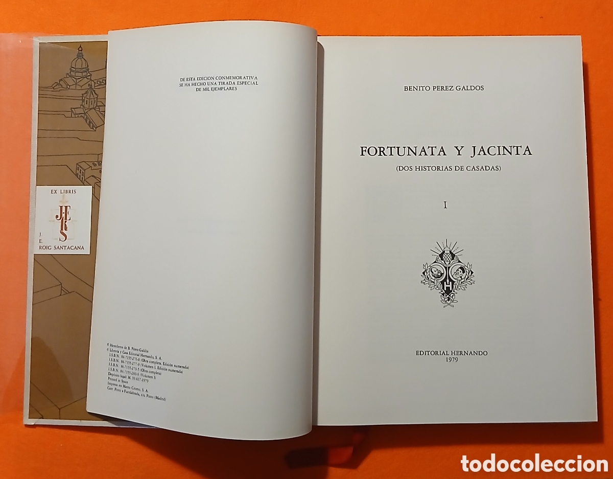 Libros de segunda mano: Fortunata y Jacinta, Benito P&eacute;rez Galdos 1979 - Foto 3