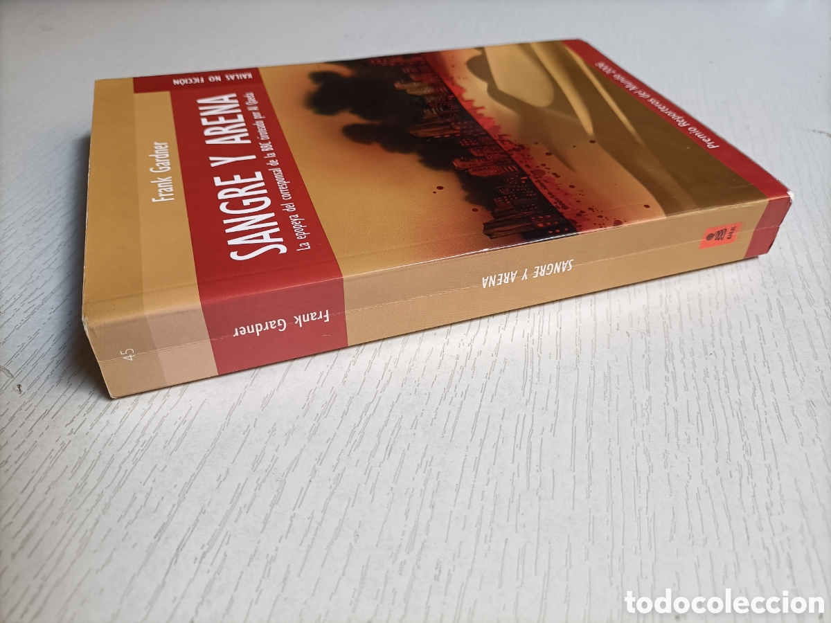 Libros de segunda mano: Sangre y arena. La epopeya del corresponsal de la BBC Frank Gardner - Foto 4