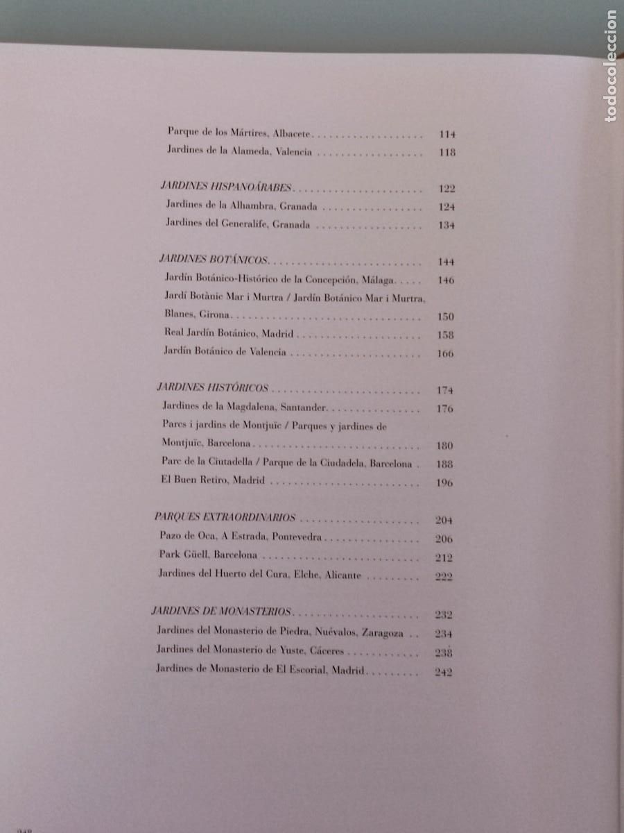 Libros de segunda mano: Jardines de Espa&ntilde;a. Cultural S.A. - Foto 5