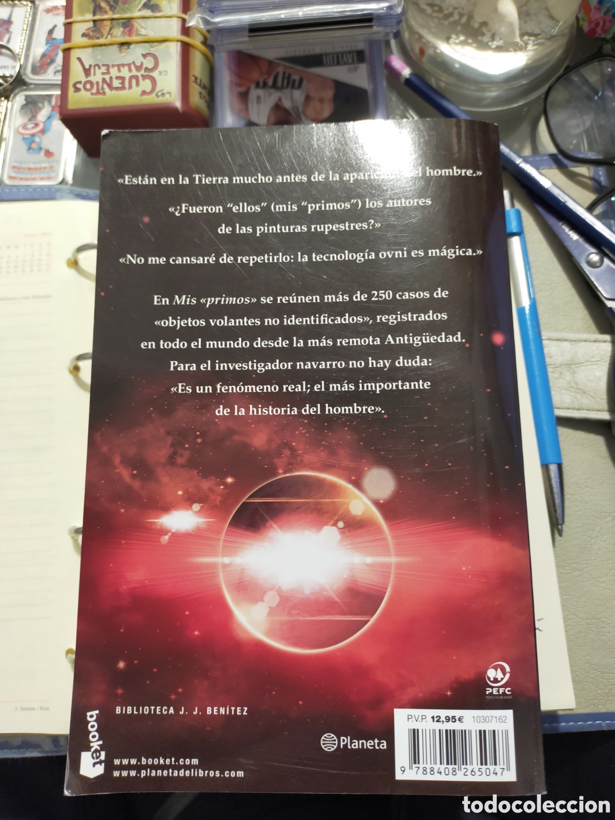 Libros de segunda mano: MIS PRIMOS J.J. BENITEZ BOOKET - Foto 2