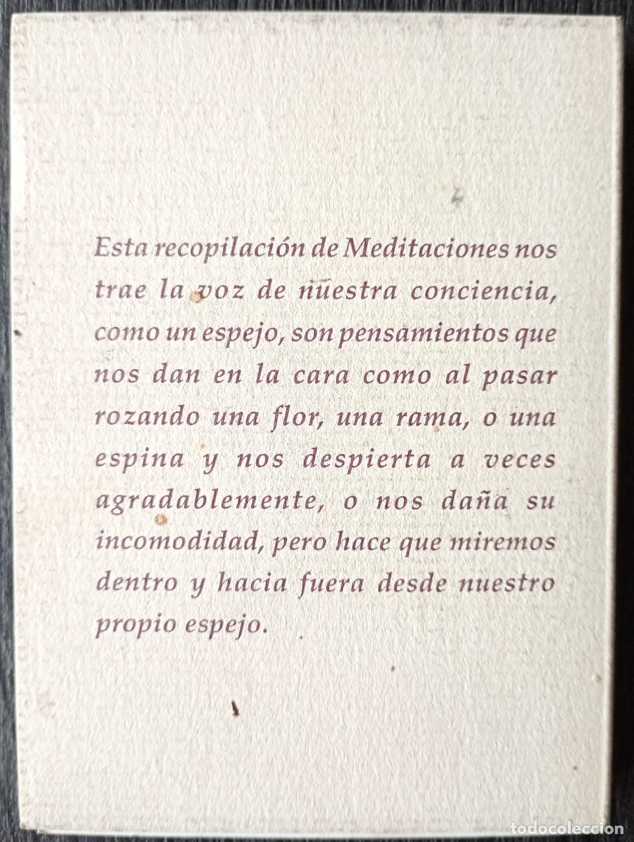 Libros de segunda mano: Manuel Robles . Meditaciones de nuestro tiempo - Foto 2