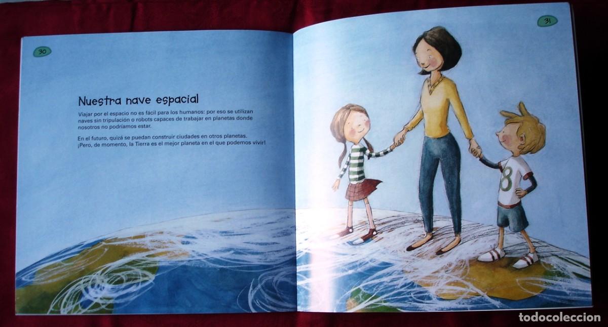 Libros de segunda mano: La Tierra (EL SISTEMA SOLAR). Libro infantil. - Foto 3