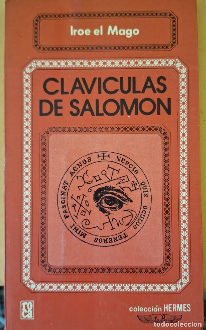 Libros de segunda mano: CLAVICULAS DE SALOMON. - MAGO, Iroe el. - Foto 1