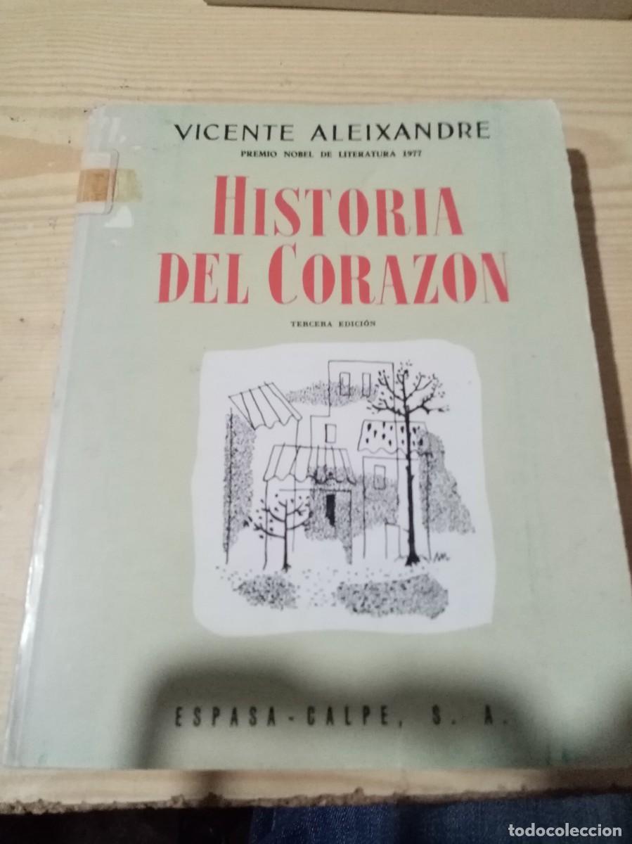 Libros de segunda mano: HISTORIA DEL CORAZON. VICENTE ALEIXANDRE 1977. EST24B3 - Foto 1