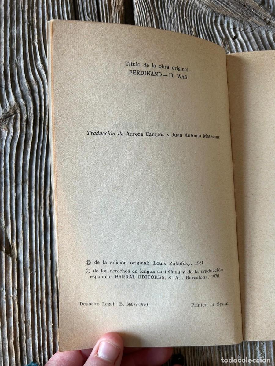 Libros de segunda mano: FERDINAND. LOUIS ZUKOFSKY - Foto 5