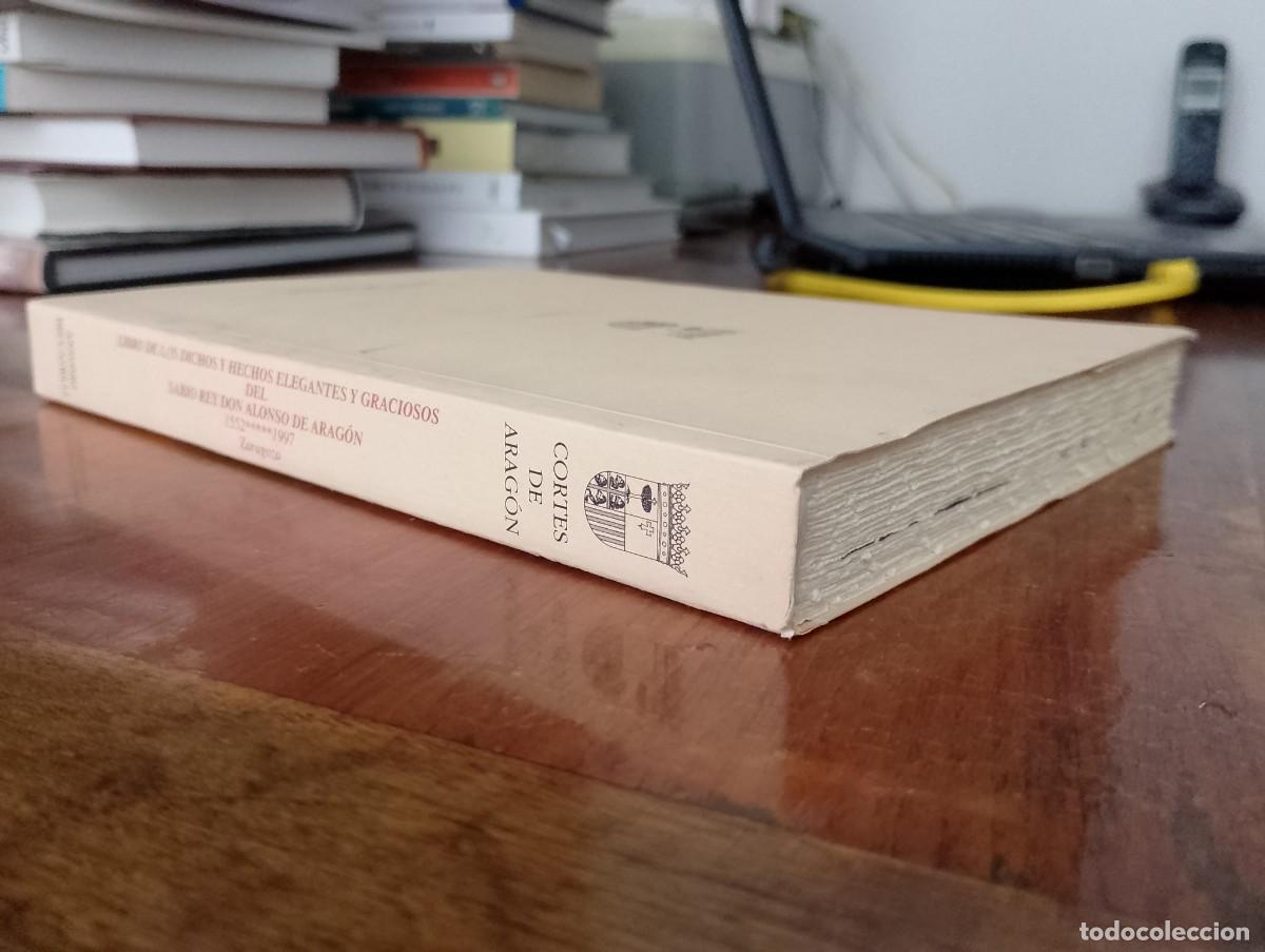 Libros de segunda mano: LIBRO DE LOS DICHOS Y ECHOS ELEGANTES Y GRACIOSOS DEL SABIO REY ALONSO. 1552. FACSIMIL - Foto 5
