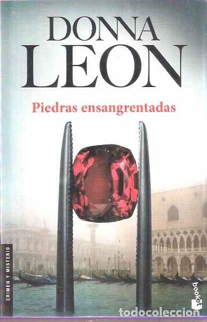 Libros de segunda mano: Piedras ensangrentadas - Donna Leon - Foto 1