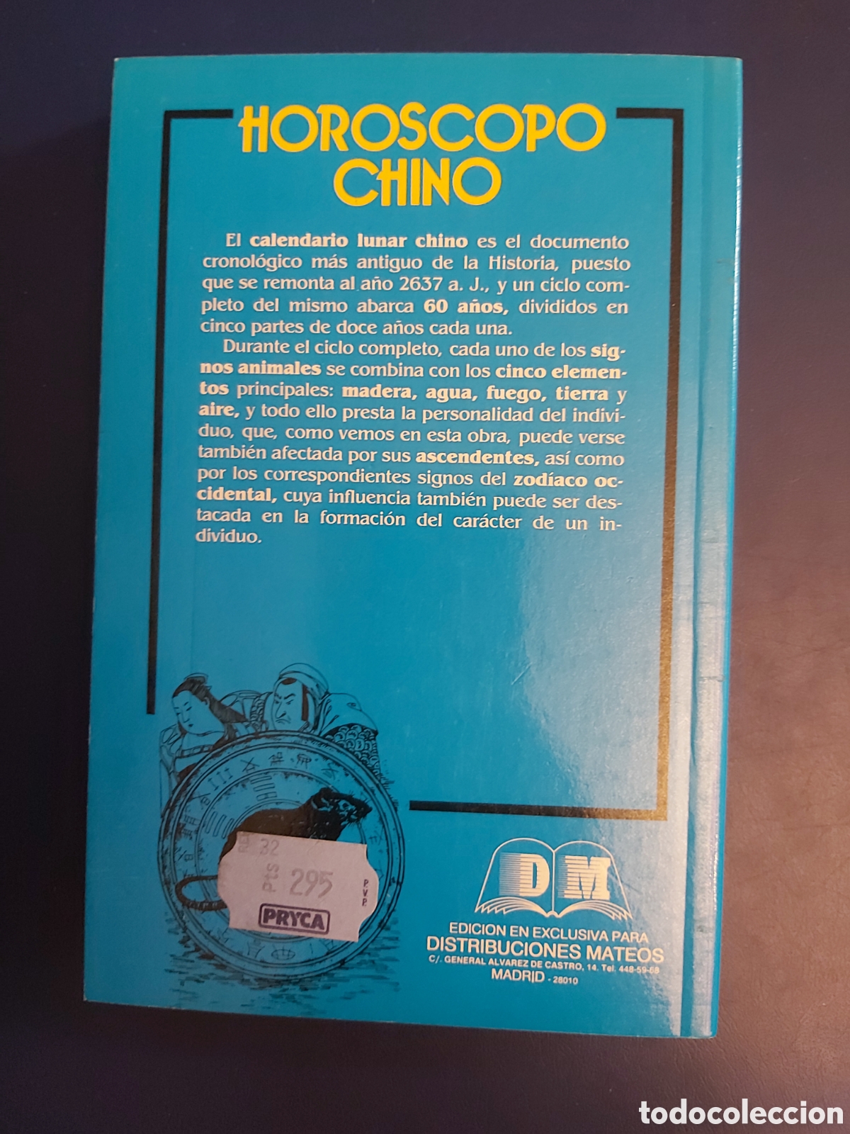 Libros de segunda mano: HOR&Oacute;SCOPO CHINO RENE FLEURY DALMAU 1992 - Foto 3