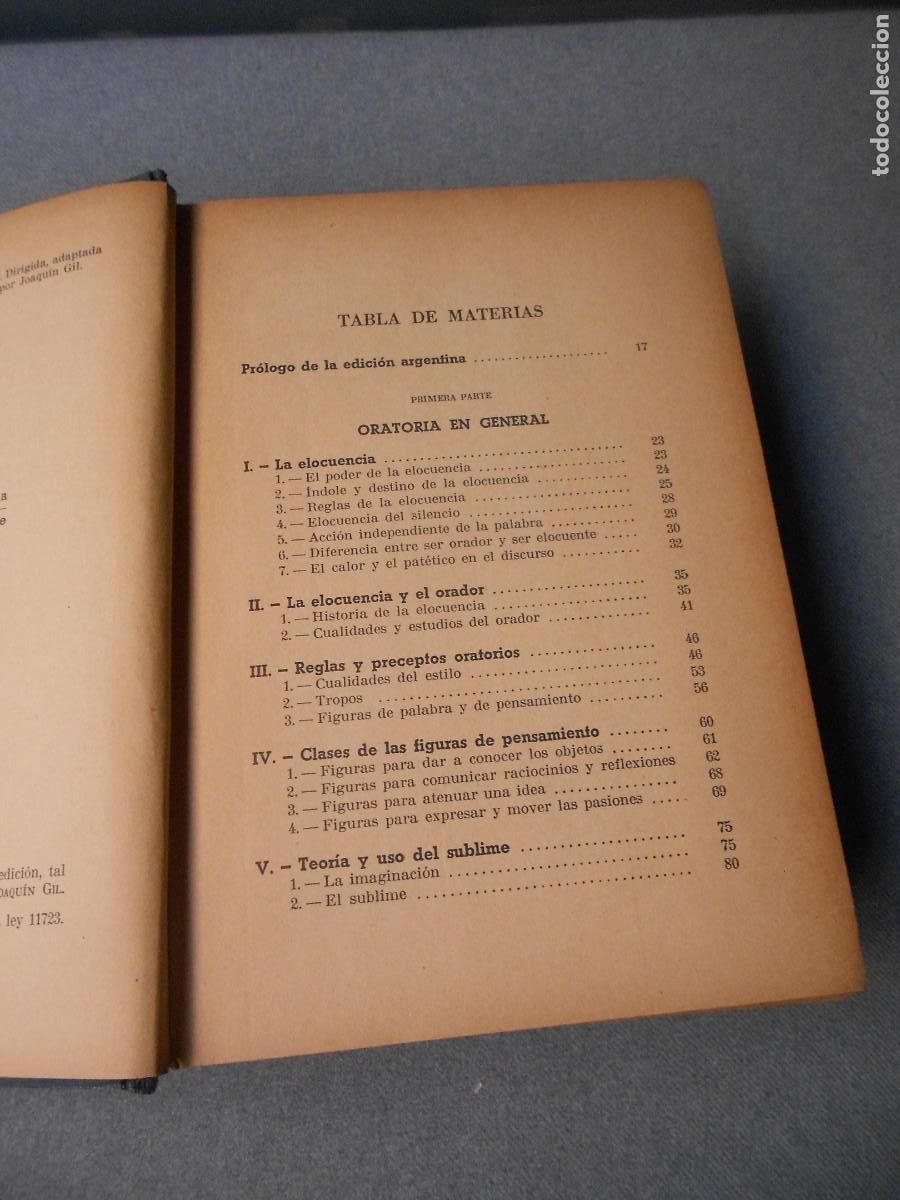 Libros de segunda mano: ORATORIA. JOAQUIN MARIA LOPEZ - Foto 3