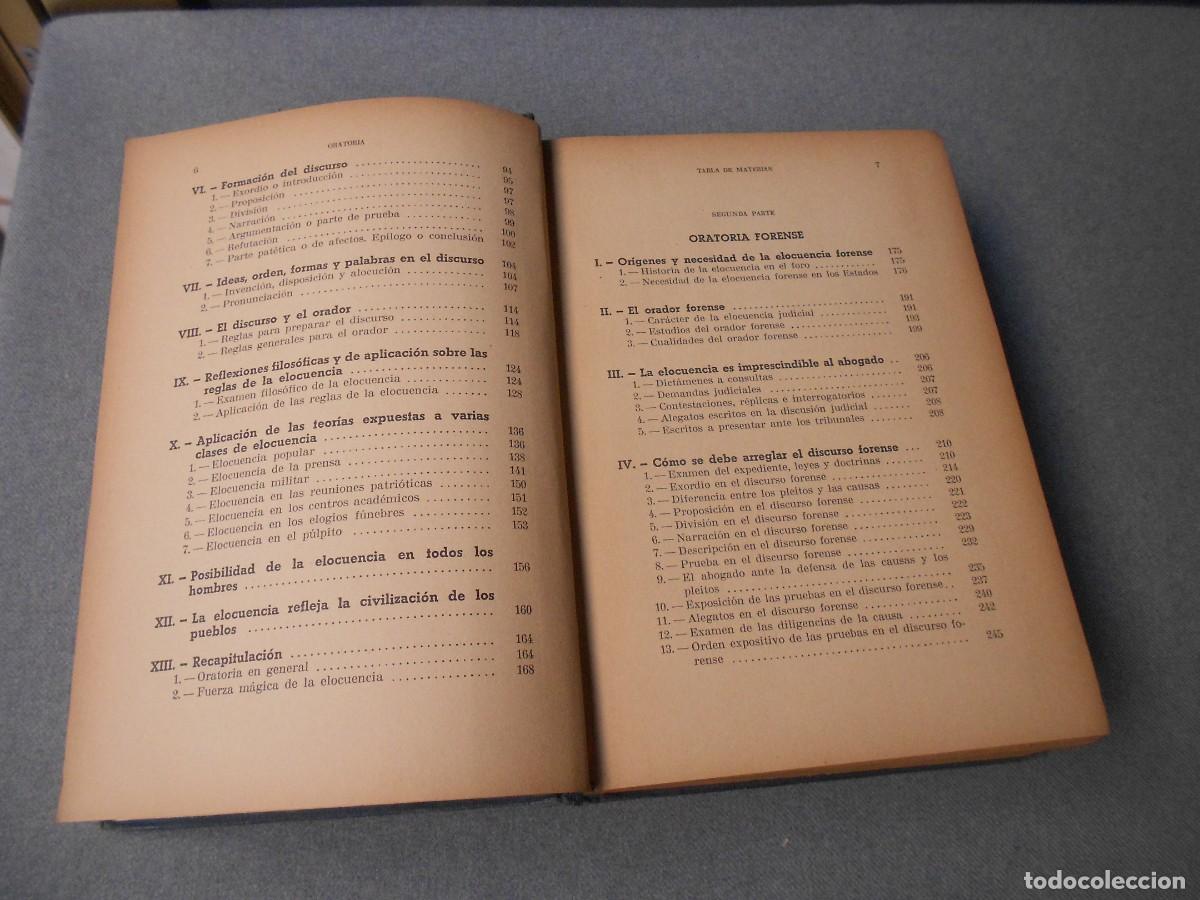 Libros de segunda mano: ORATORIA. JOAQUIN MARIA LOPEZ - Foto 4