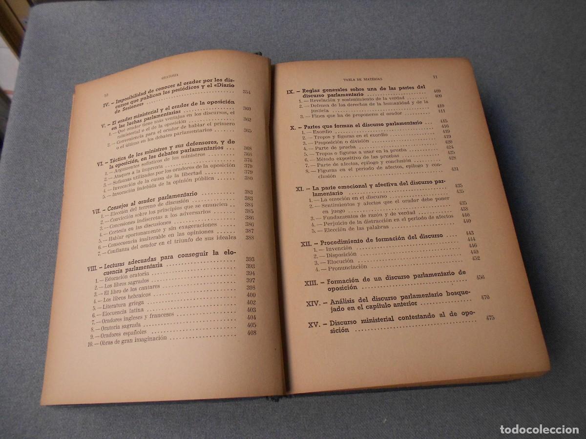 Libros de segunda mano: ORATORIA. JOAQUIN MARIA LOPEZ - Foto 6