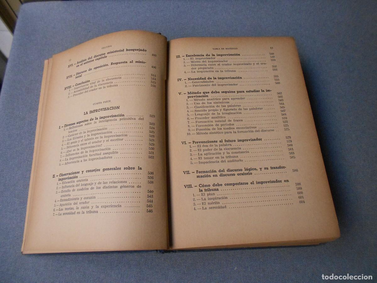 Libros de segunda mano: ORATORIA. JOAQUIN MARIA LOPEZ - Foto 7