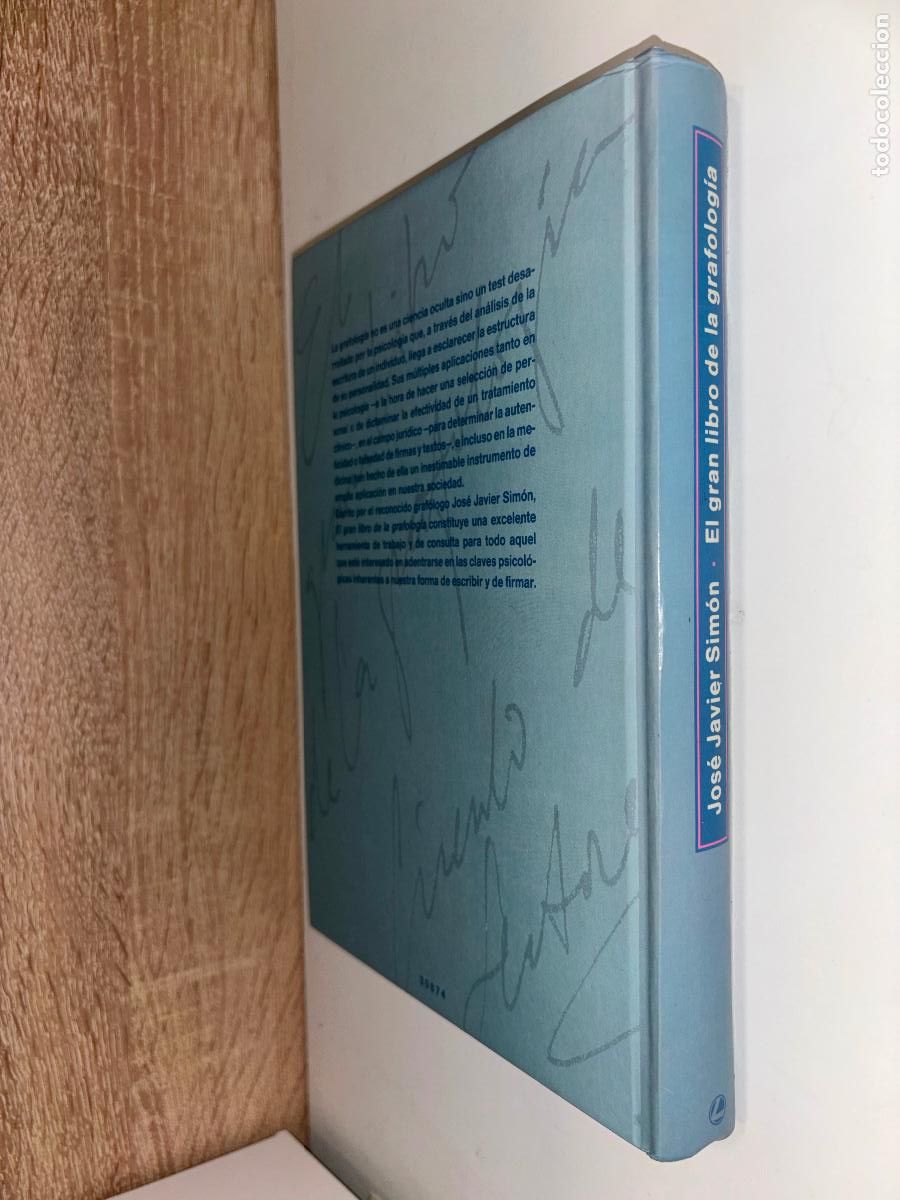 Libros de segunda mano: EL GRAN LIBRO DE LA GRAFOLOG&Iacute;A. JOS&Eacute; JAVIER SIM&Oacute;N - CIRCULO DE LECTORES - Foto 10