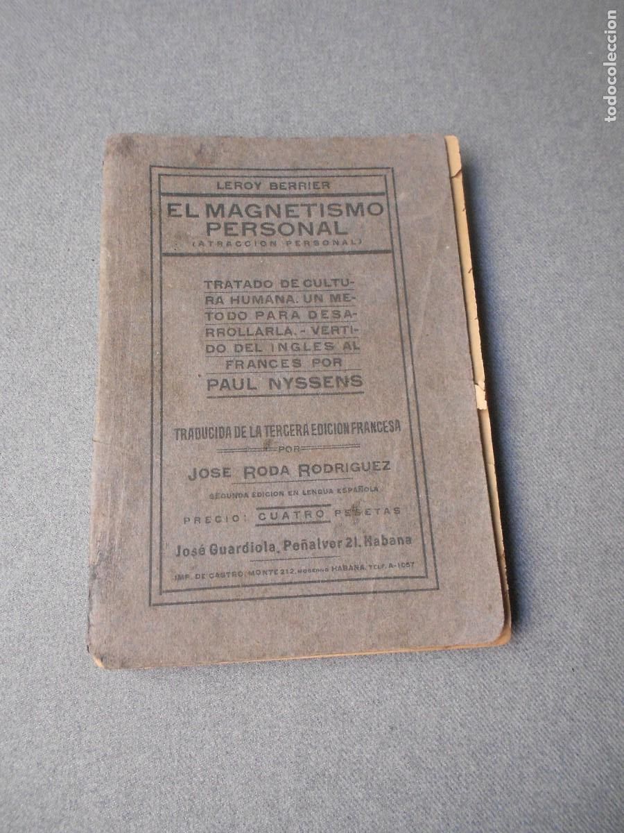 Libros de segunda mano: EL MAGNETISMO PERSONAL - Foto 1