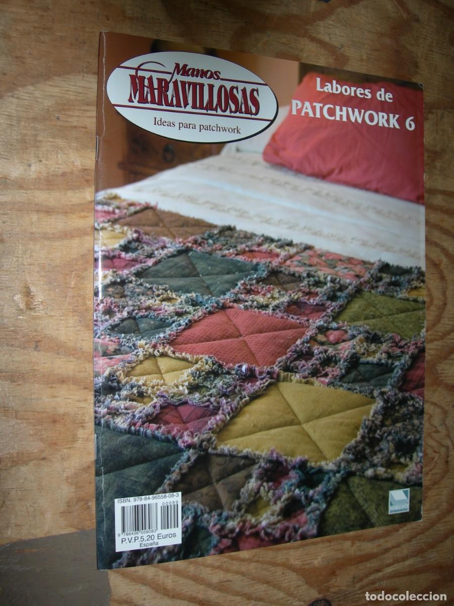 Libros de segunda mano: MANOS MARAVILLOSAS / LABORES DE PATCHWORK 17 - 6 / LABORES - Foto 3