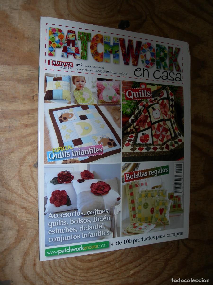 Libros de segunda mano: 2 PATCHWORK - 1 LAS LABORES DE ANA / 4 REALCE / 8 REVISTAS / LABORES - Foto 3