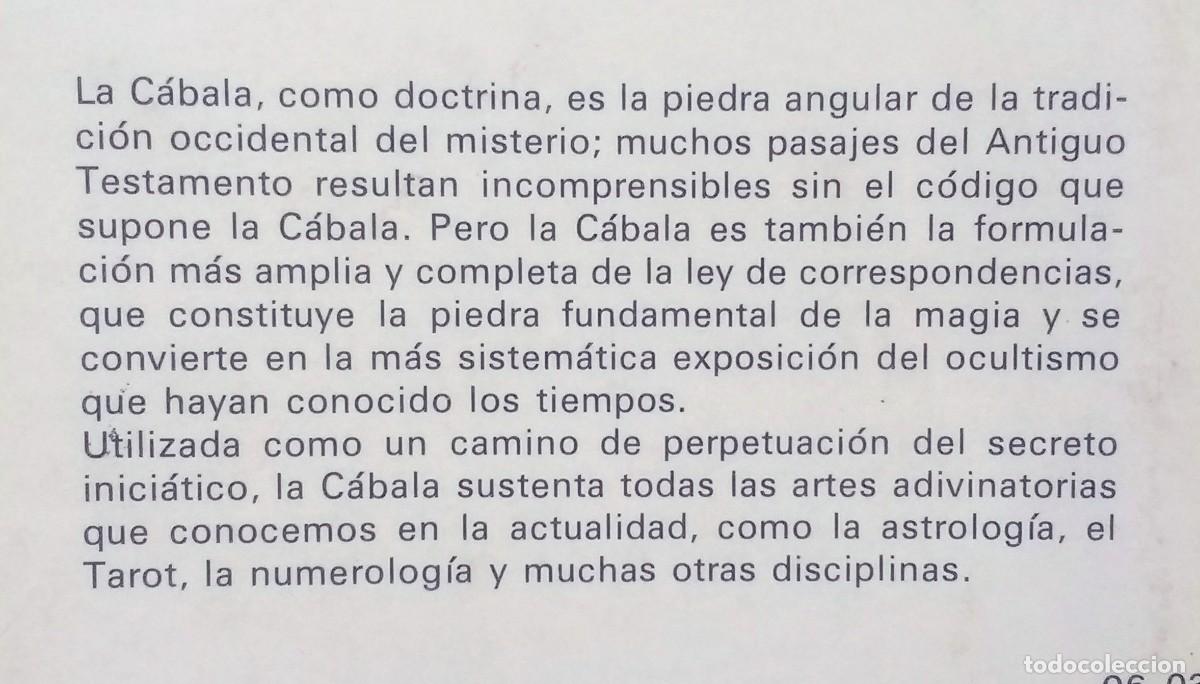 Libros de segunda mano: GU&Iacute;A COMPLETA DE LA C&Aacute;BALA. MANUAL PR&Agrave;CTICO - NORMAN TURNER - D20. - Foto 2