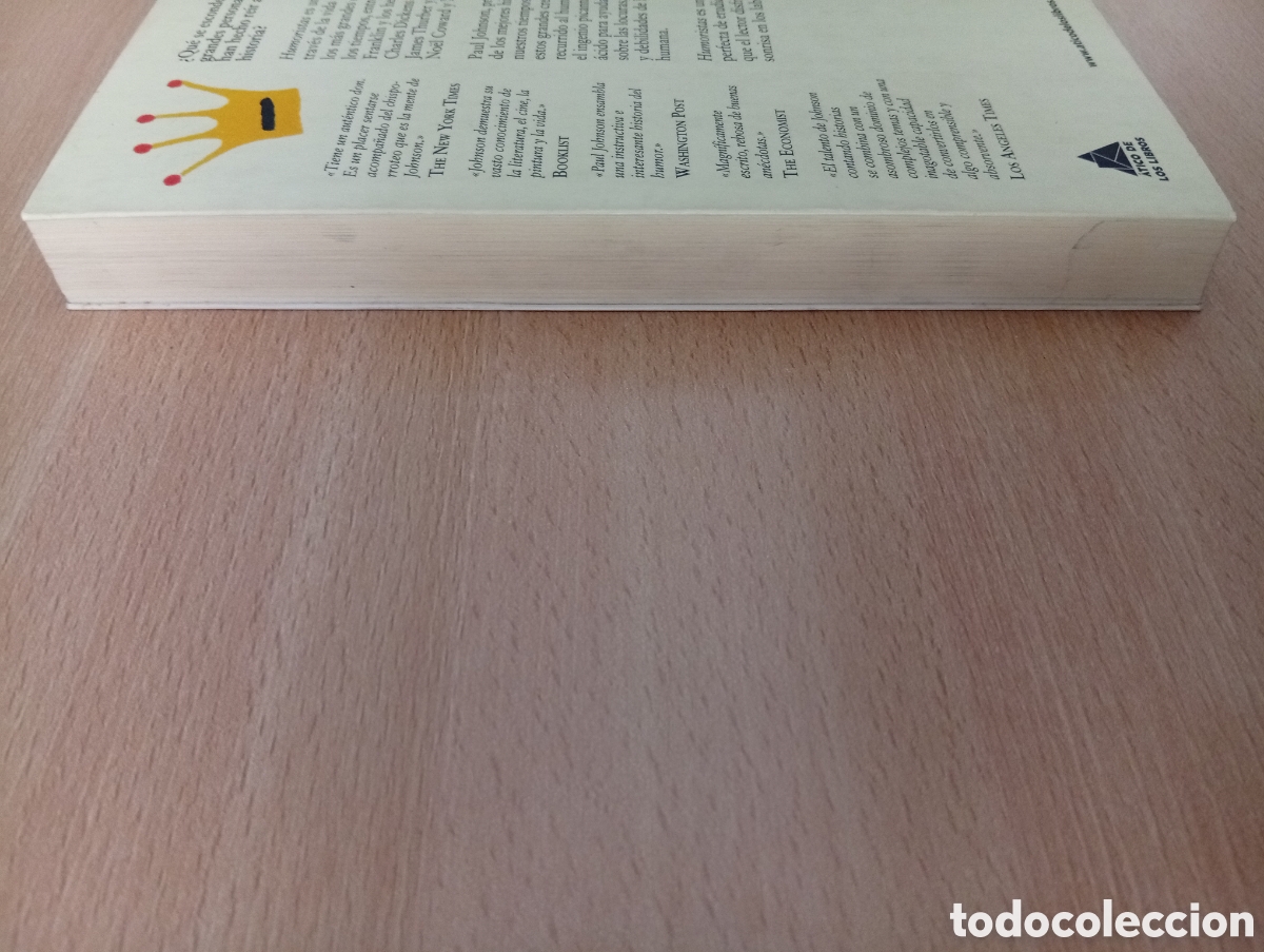 Libros de segunda mano: HUMORISTAS. Paul Johnson - Foto 5