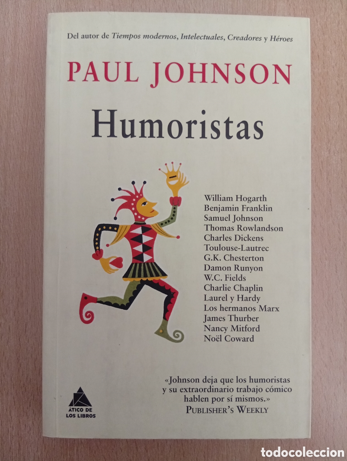 Libros de segunda mano: HUMORISTAS. Paul Johnson - Foto 1