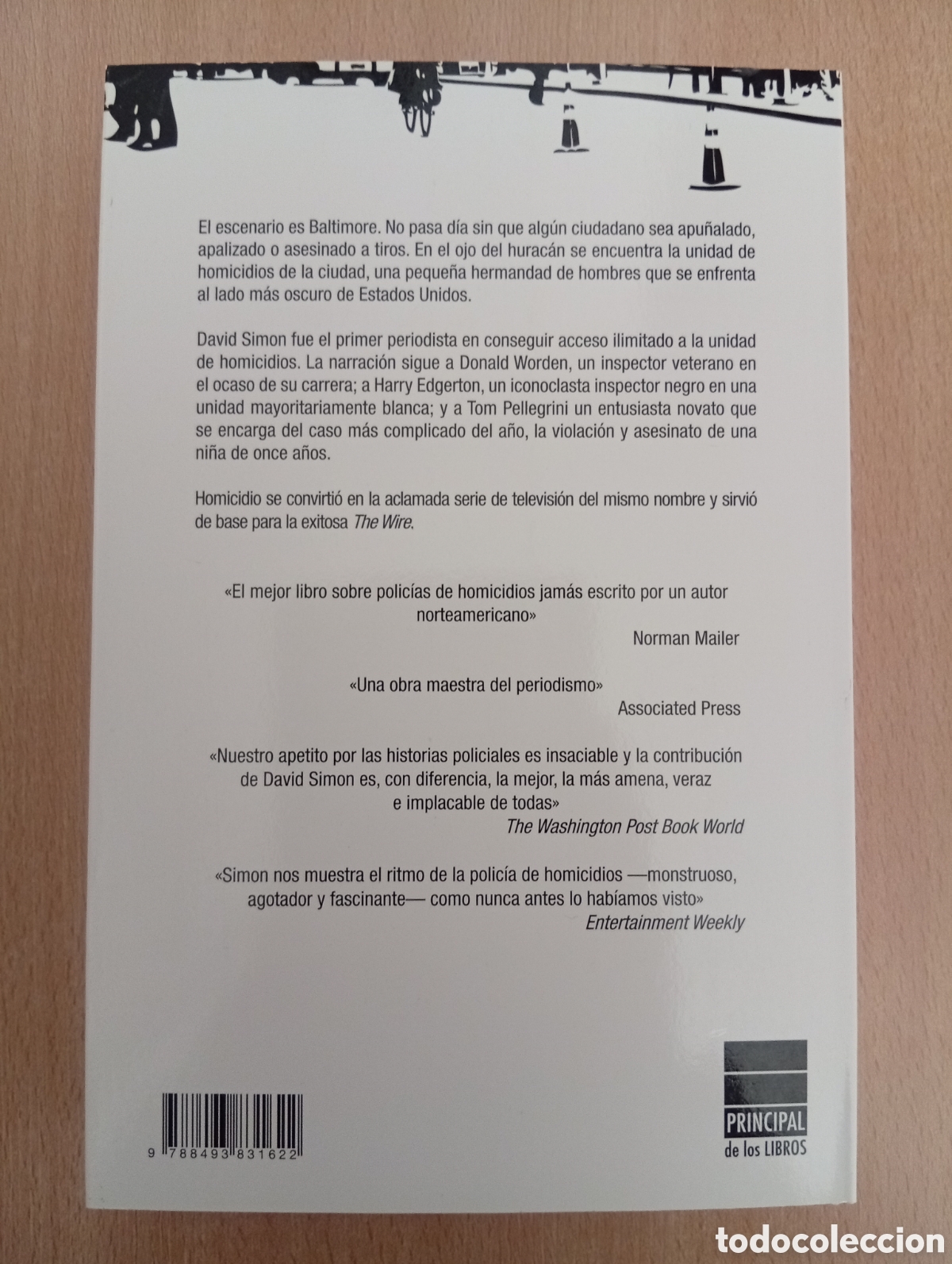 Libros de segunda mano: HOMICIDIO. DAVID SIMON - Foto 2