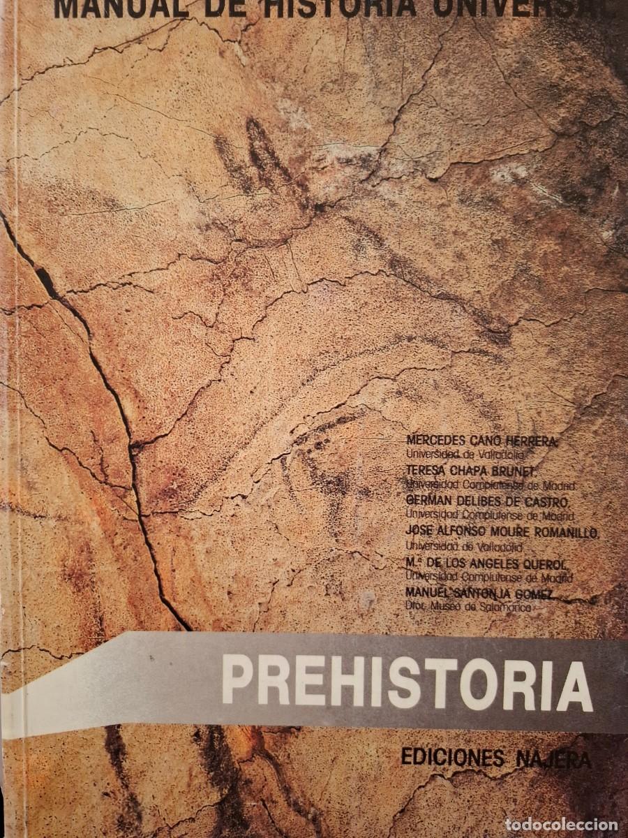 Libros de segunda mano: manual de historia universal prehistoria vv aa ed n&aacute;jera - Foto 1