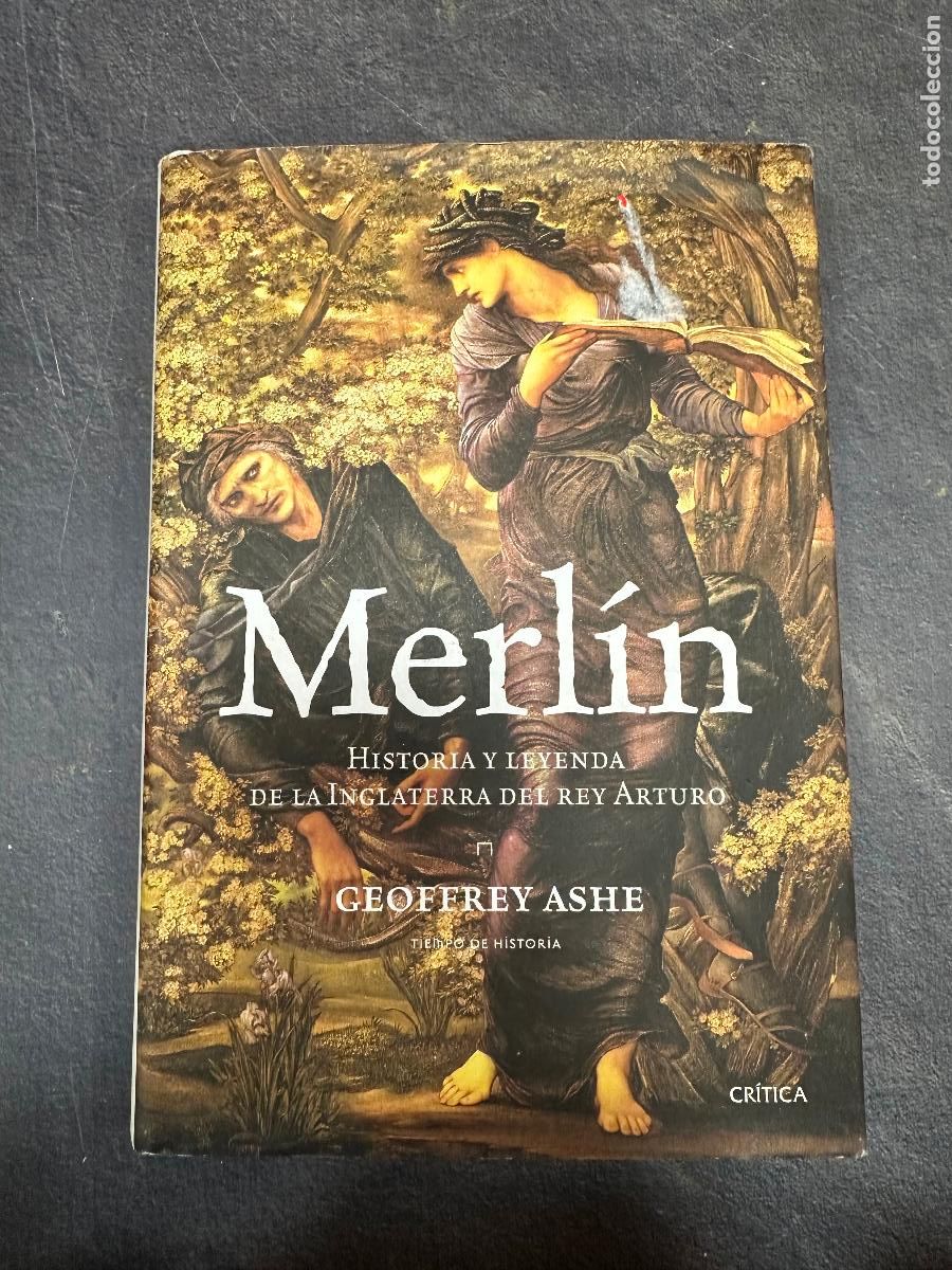 Libros de segunda mano: MERL&Iacute;N Historia y leyenda de la Inglaterra del Rey Arturo - GEOFFREY ASHE