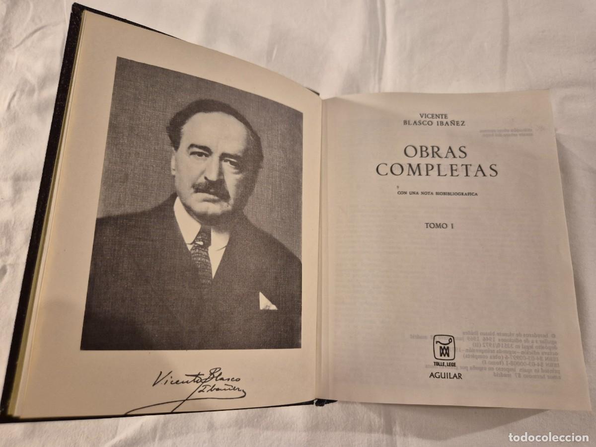 Libros de segunda mano: BLASCO IBA&Ntilde;EZ. OBRAS COMPLETAS. - Foto 3