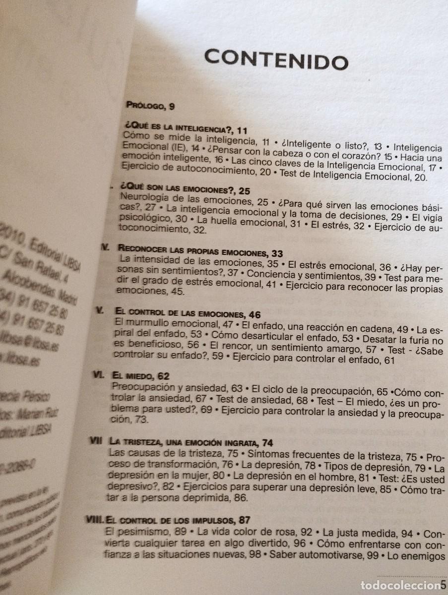 Libros de segunda mano: GUIA DE LA INTELIGENCIA EMOCIONAL- LUCRECIA P&Eacute;RSICO - Foto 2