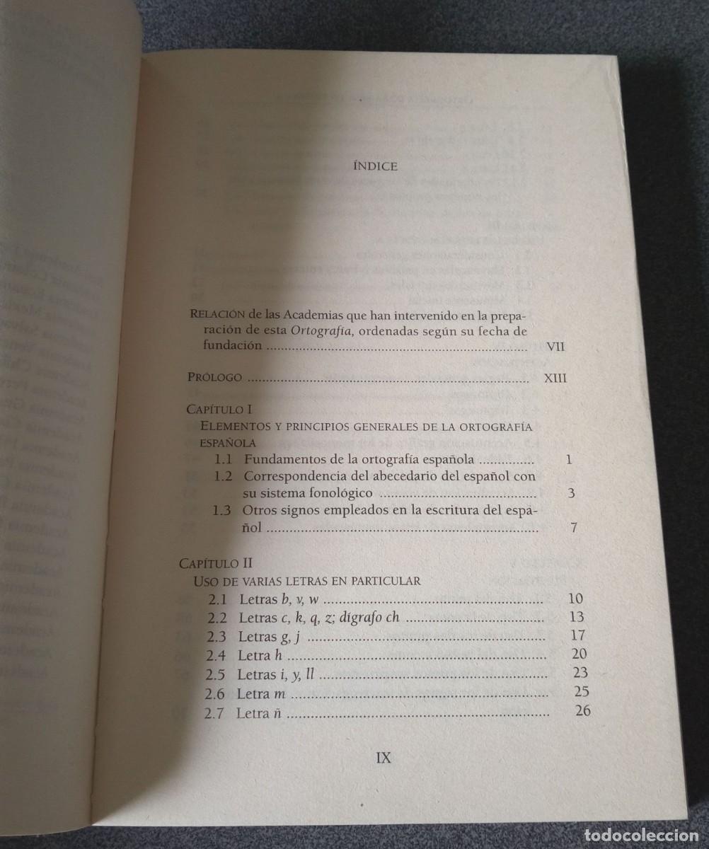 Libros de segunda mano: Ortograf&iacute;a De La Lengua Espa&ntilde;ola - Foto 5