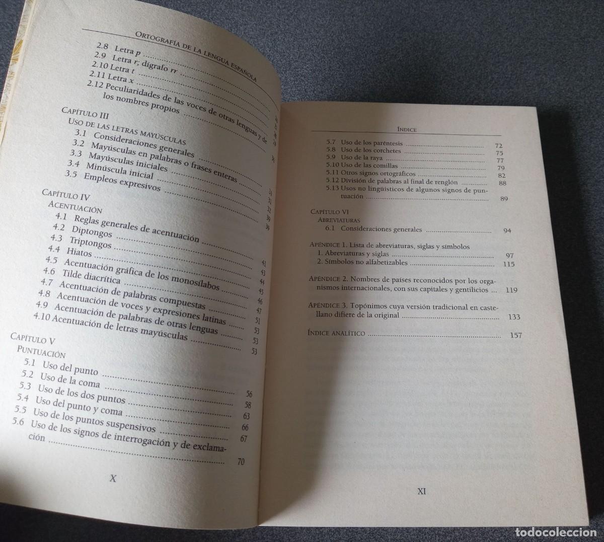 Libros de segunda mano: Ortograf&iacute;a De La Lengua Espa&ntilde;ola - Foto 6