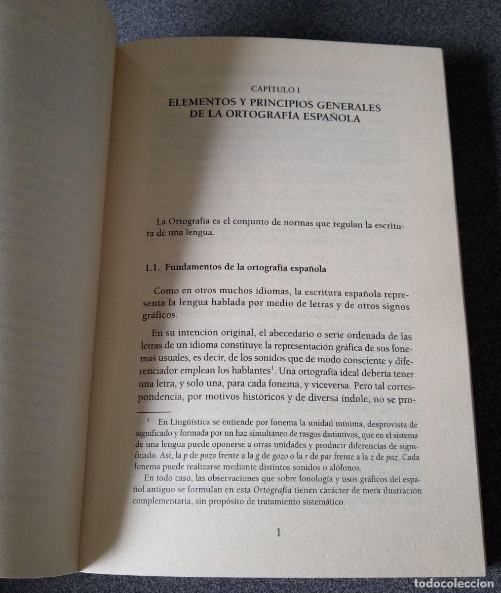 Libros de segunda mano: Ortograf&iacute;a De La Lengua Espa&ntilde;ola - Foto 7