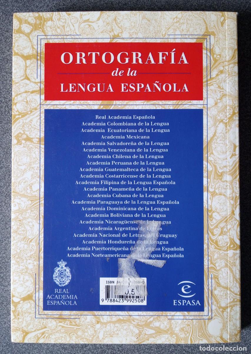 Libros de segunda mano: Ortograf&iacute;a De La Lengua Espa&ntilde;ola - Foto 8