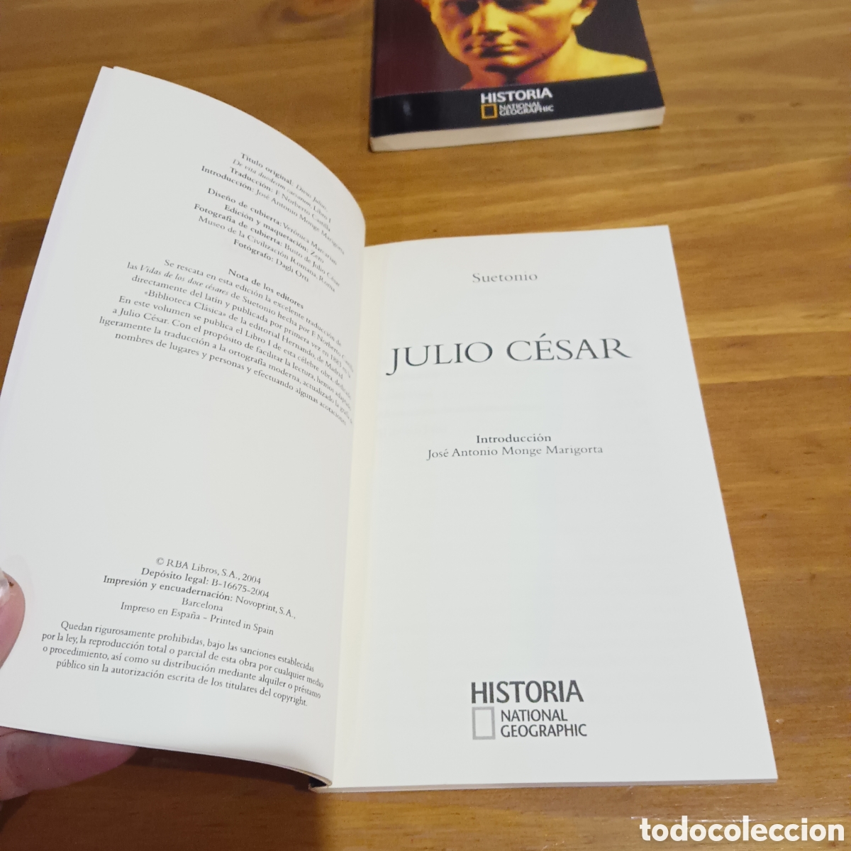 Libros de segunda mano: Augusto, Julio C&eacute;sar y Tiberio. National Geographic - Foto 5