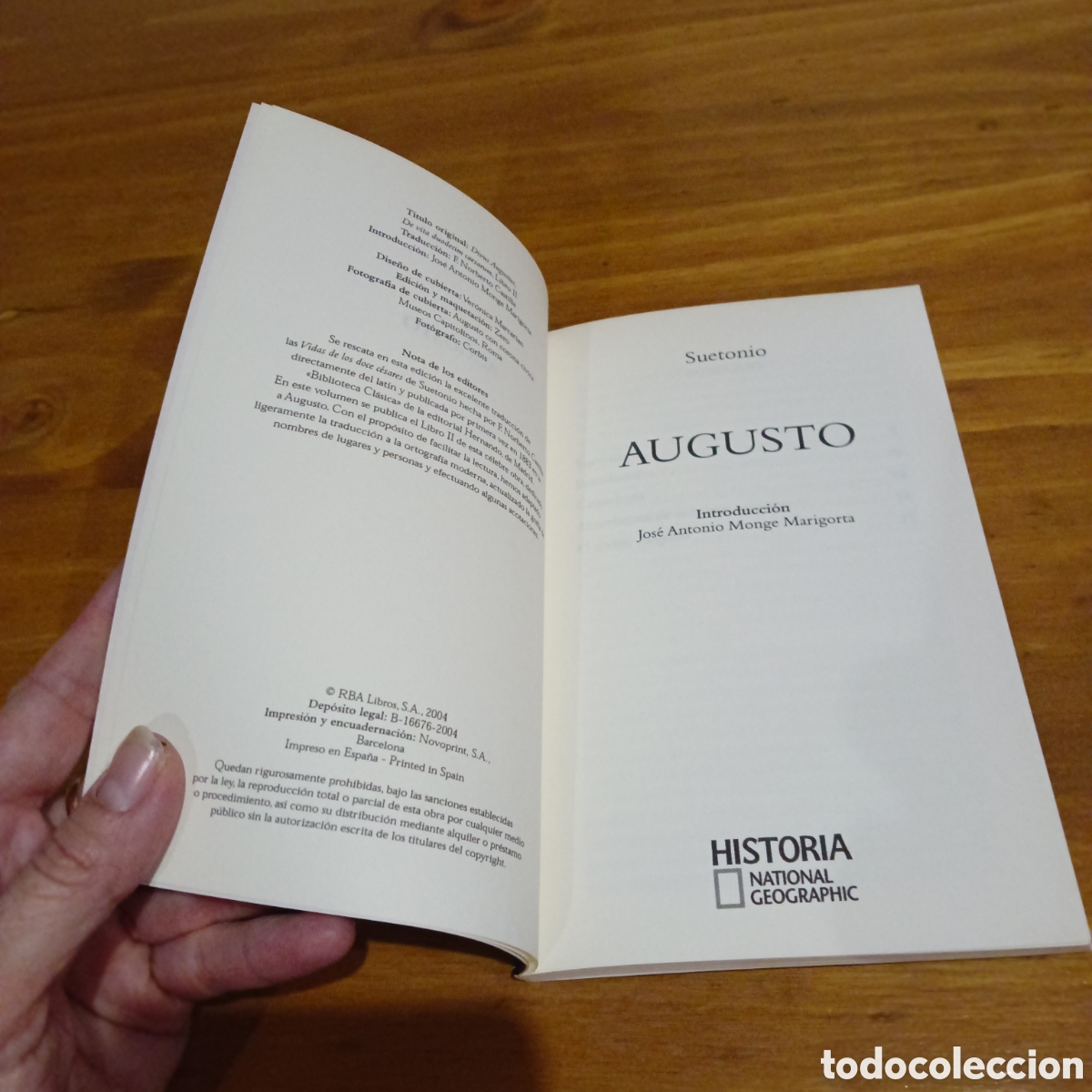 Libros de segunda mano: Augusto, Julio C&eacute;sar y Tiberio. National Geographic - Foto 9