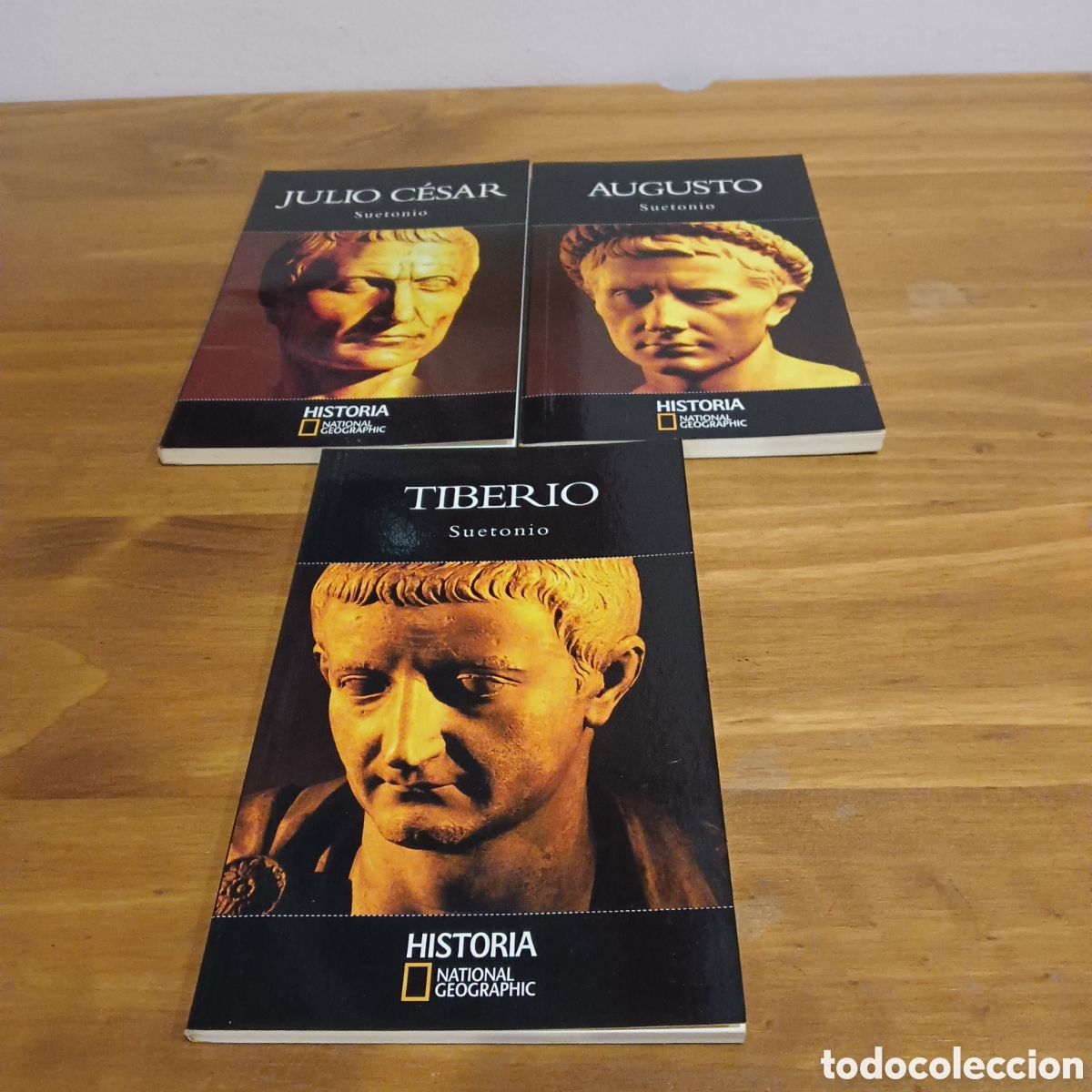 Libros de segunda mano: Augusto, Julio C&eacute;sar y Tiberio. National Geographic - Foto 1