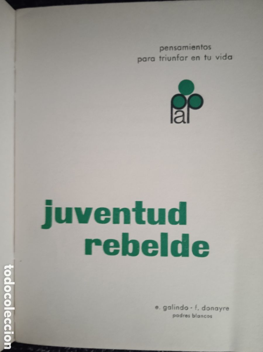 Libros de segunda mano: Juventud Rebelde. / E Galindo. F Donayre. - Foto 2