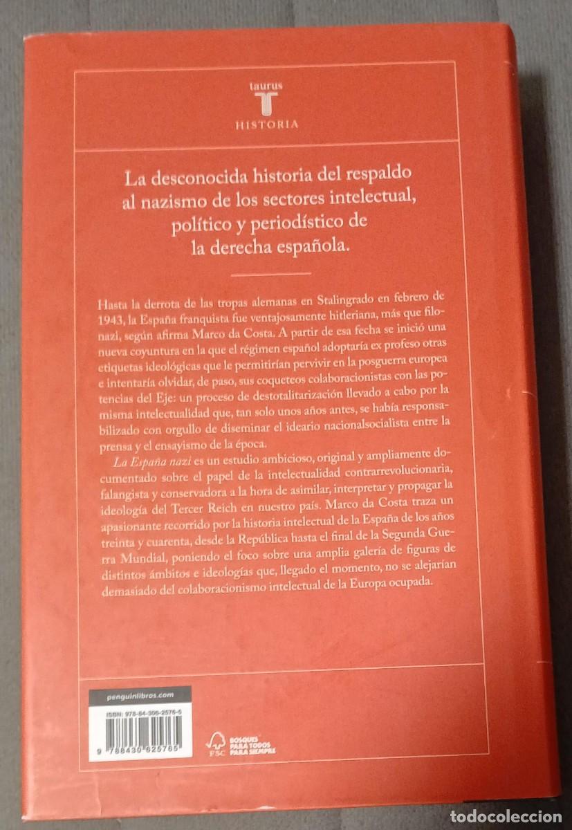 Libros de segunda mano: LA ESPA&Ntilde;A NAZI - MARCO DA COSTA - Foto 2