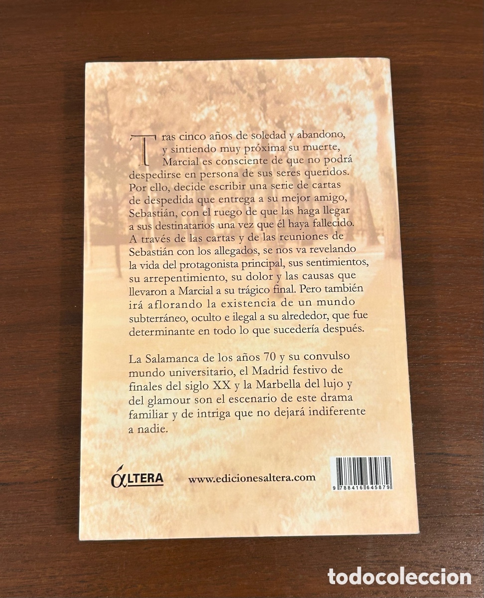 Libros de segunda mano: EL SONIDO DE MI LLANTO. JOS&Eacute; MANUEL S&Aacute;NCHEZ CHAPELA. EDICIONES &Aacute;LTERA - Foto 2