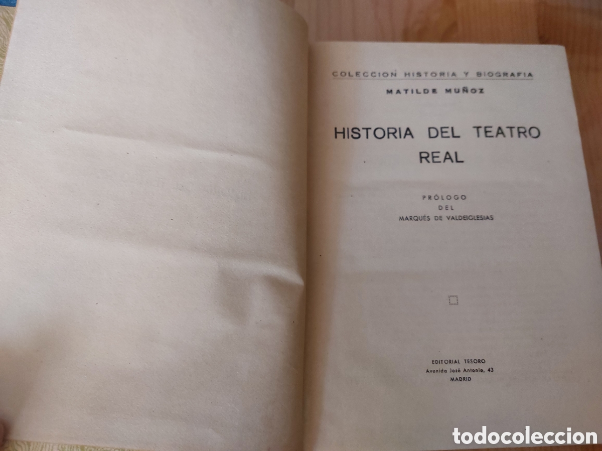 Libros de segunda mano: Historia del Teatro Real - Foto 2