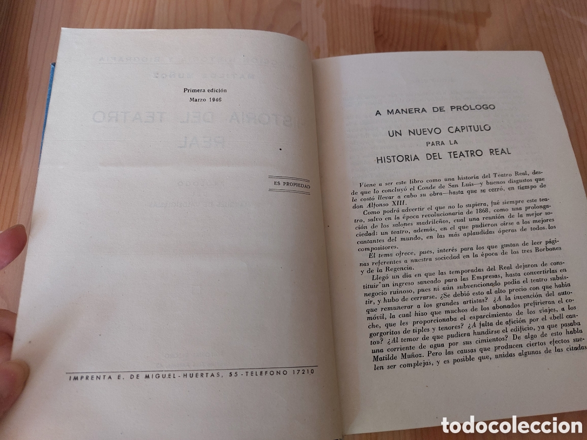 Libros de segunda mano: Historia del Teatro Real - Foto 3