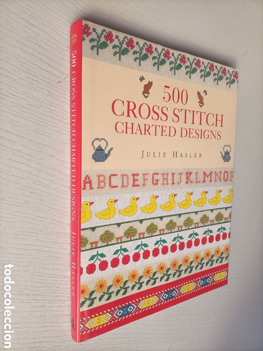 Livres d'occasion: 500 Cross Stitch charted designs Texto ingl&eacute;s punto de cruz dise&ntilde;os gr&aacute;ficos artesan&iacute;a manualidades