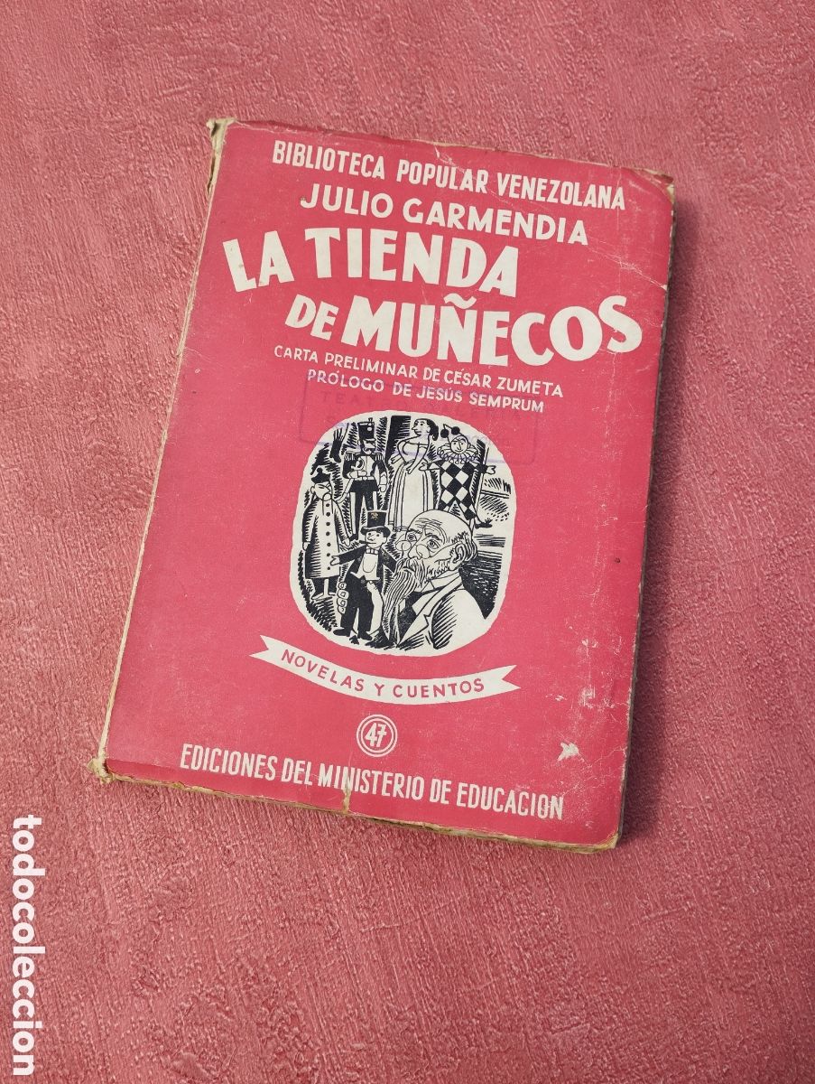 Libros de segunda mano: La tienda de mu&ntilde;ecos. Julio Garmendia. - Foto 1