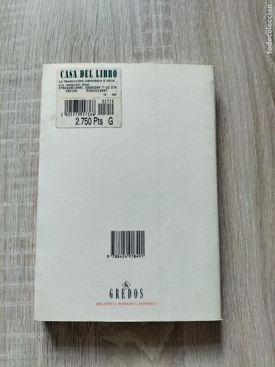 Libros de segunda mano: La traducci&oacute;n cient&iacute;fica y t&eacute;cnica - Jean Maillot. Gredos - Foto 2